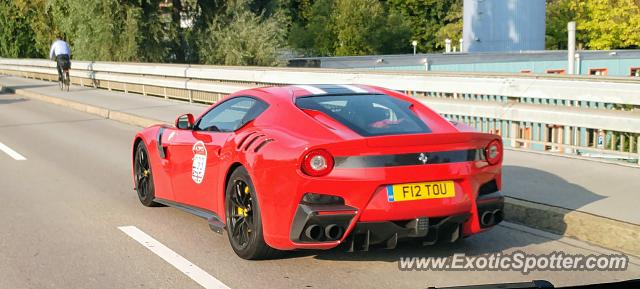 Ferrari F12 spotted in Zurich, Switzerland