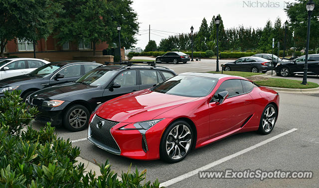 Lexus LC 500 spotted in Raleigh, North Carolina