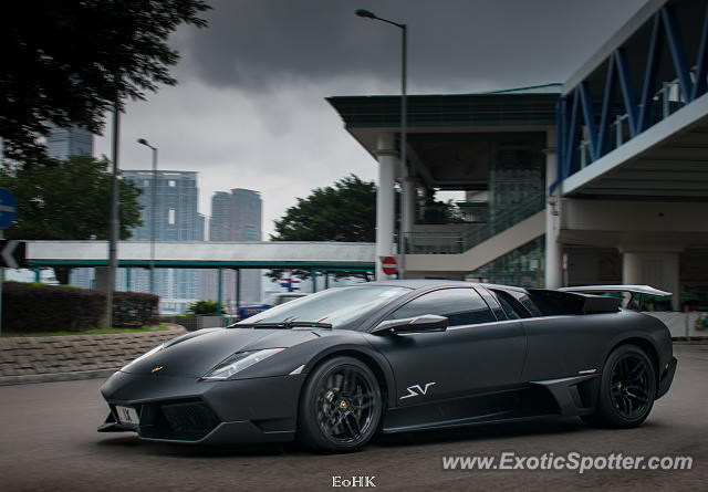 Lamborghini Murcielago spotted in Hong Kong, China