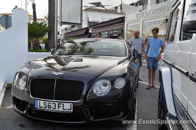 Bentley Continental spotted in Puerto Banus, Spain