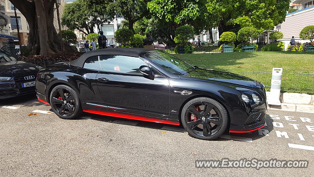 Bentley Continental spotted in Monaco, Monaco