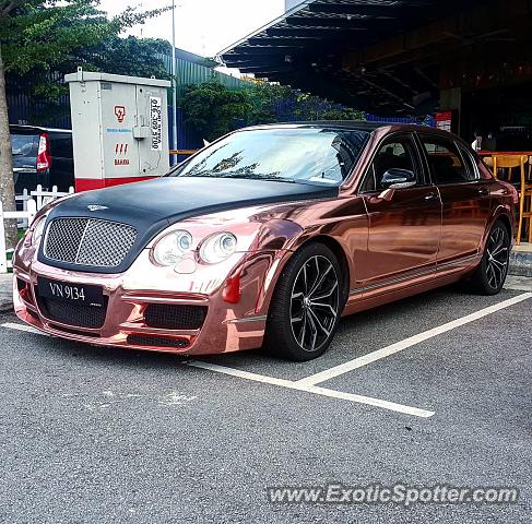 Bentley Flying Spur spotted in Kuala Lumpur, Malaysia
