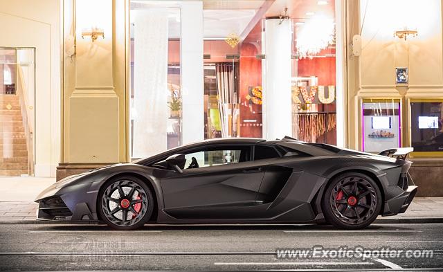 Lamborghini Aventador spotted in Munich, Germany