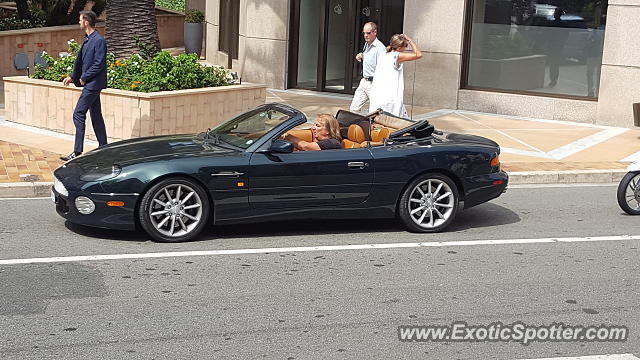 Aston Martin DB7 spotted in Monaco, Monaco