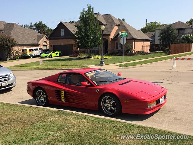 Ferrari Testarossa spotted in Grapevine, Texas
