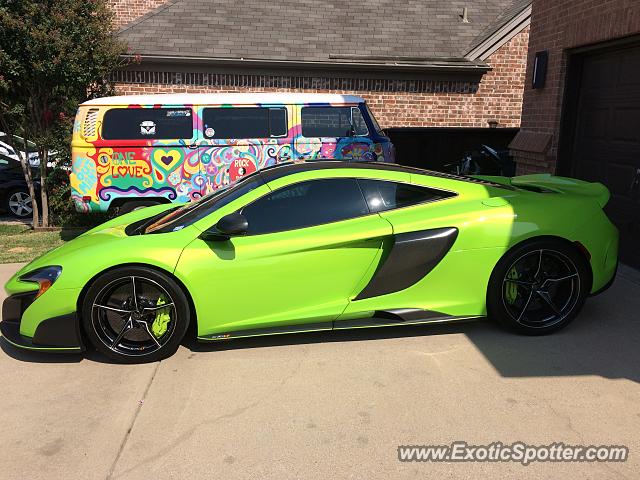 Mclaren 675LT spotted in Grapevine, Texas