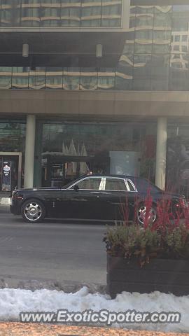Rolls-Royce Phantom spotted in Toronto, Canada