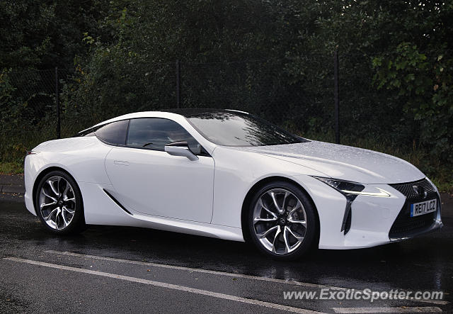 Lexus LC 500 spotted in Reading, United Kingdom