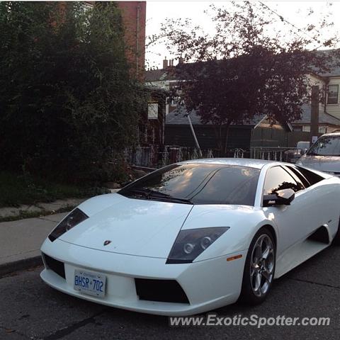 Lamborghini Murcielago spotted in Toronto, Canada