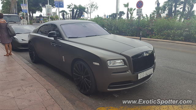 Rolls-Royce Wraith spotted in Cannes, France