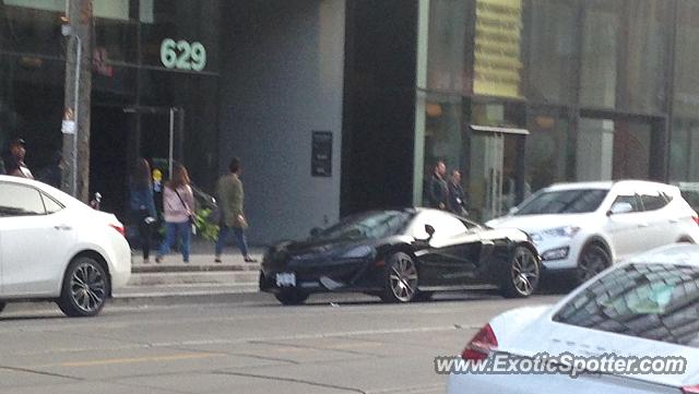 Mclaren 570S spotted in Toronto, Canada