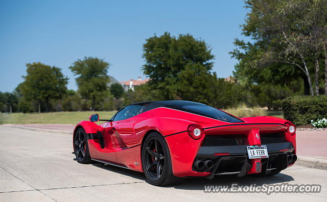 Ferrari LaFerrari spotted in Dallas, Texas