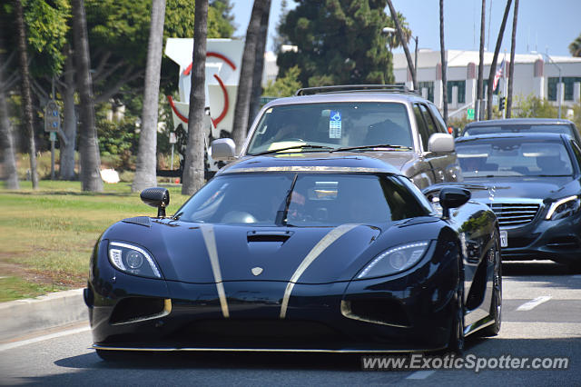 Koenigsegg Agera R spotted in Beverly Hills, California