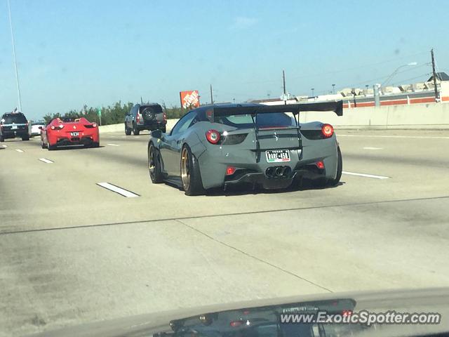 Ferrari 458 Italia spotted in Houston/katy, Texas