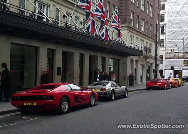 Ferrari Testarossa spotted in London, United Kingdom