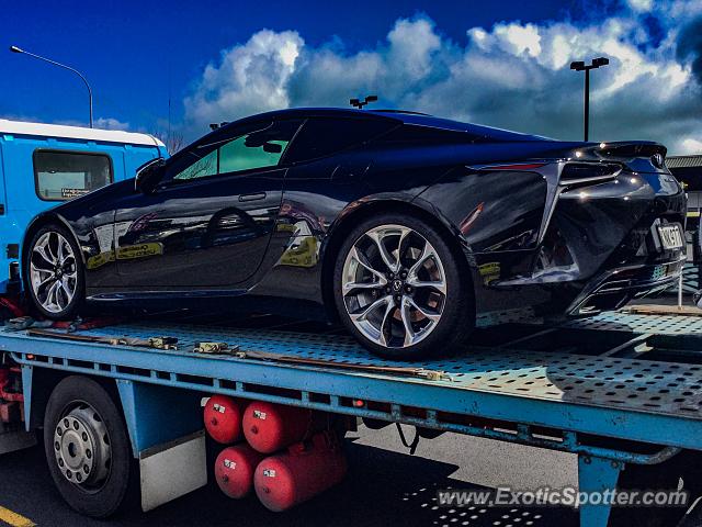 Lexus LC 500 spotted in Auckland, New Zealand