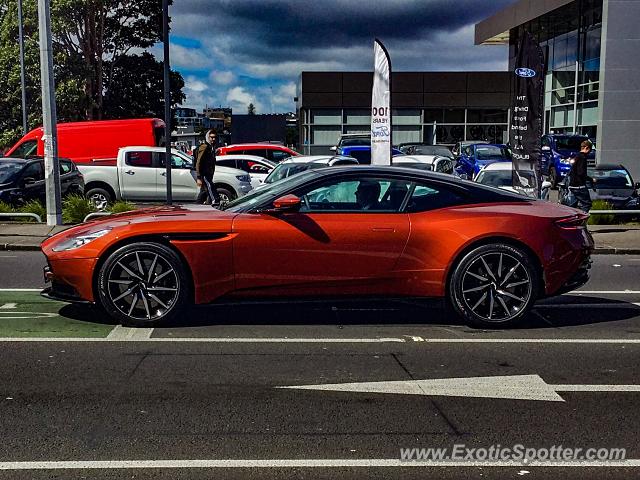 Aston Martin DB11 spotted in Auckland, New Zealand