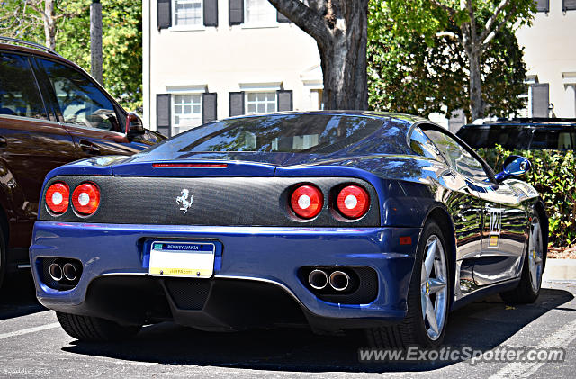 Ferrari 360 Modena spotted in Celebration, Florida