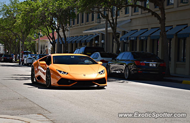 Lamborghini Huracan spotted in Celebration, Florida