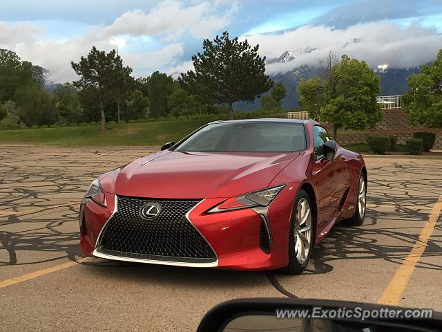 Lexus LC 500 spotted in Sandy, Utah