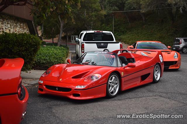 Ferrari F50 spotted in Monterey, California