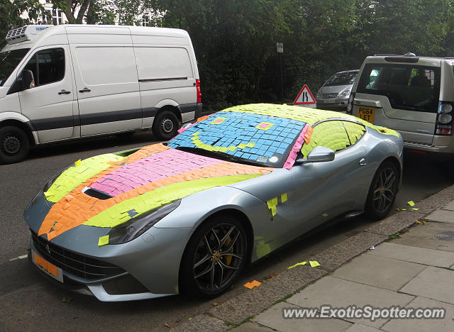 Ferrari F12 spotted in London, United Kingdom