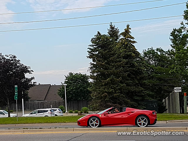 Ferrari 488 GTB spotted in London, Ontario, Canada