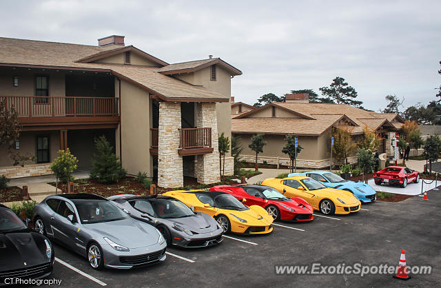 Ferrari LaFerrari spotted in Pebble Beach, California