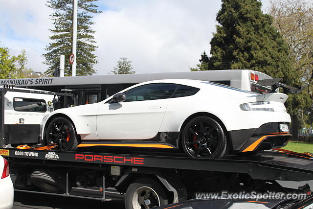 Aston Martin Vantage spotted in Auckland, New Zealand