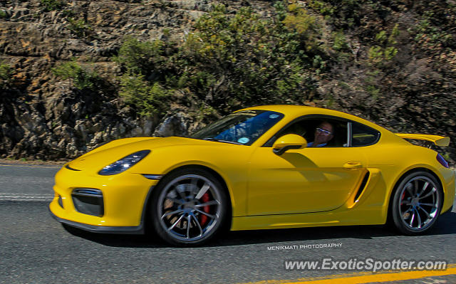 Porsche Cayman GT4 spotted in Cape Town, South Africa