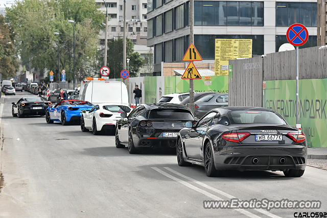 Ferrari 488 GTB spotted in Warsaw, Poland