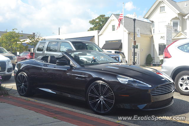 Aston Martin DB9 spotted in Ridgewood, New Jersey