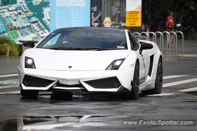 Lamborghini Gallardo spotted in Auckland, New Zealand