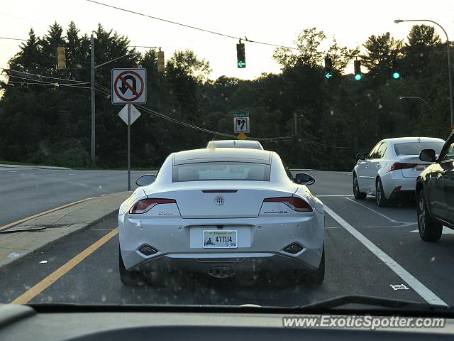 Fisker Karma spotted in Wilmington, Delaware