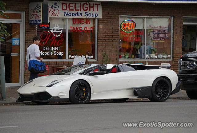Lamborghini Murcielago spotted in Edmonton, Canada