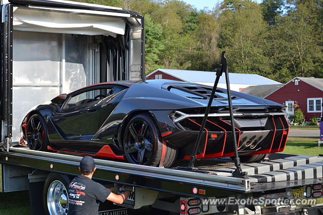 Lamborghini Centenario spotted in Farmington, Connecticut