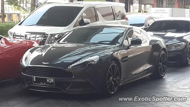 Aston Martin Vanquish spotted in Jakarta, Indonesia