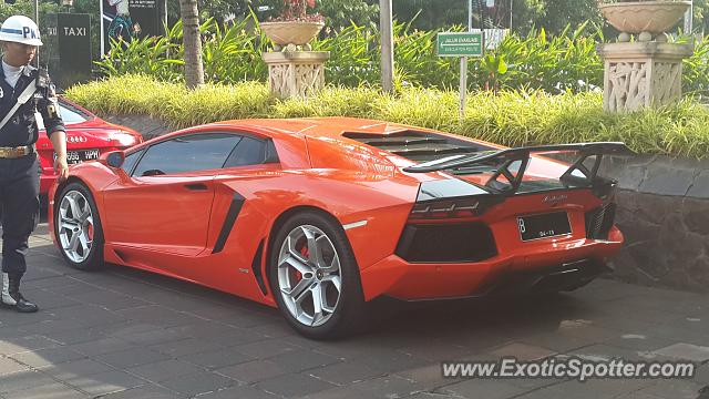 Lamborghini Aventador spotted in Jakarta, Indonesia on 09 ...
