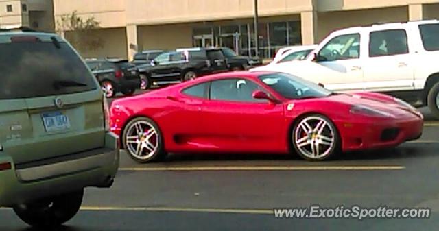 Ferrari 360 Modena spotted in Grand Rapids, Michigan