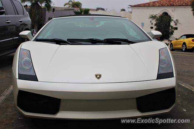Lamborghini Gallardo spotted in La Jolla, California
