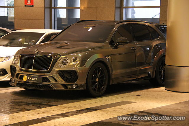 Bentley Bentayga spotted in Kuala Lumpur, Malaysia