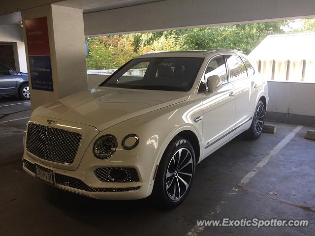 Bentley Bentayga spotted in Vancouver, Canada