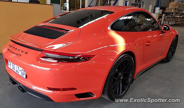 Porsche 911 spotted in Johannesburg, South Africa