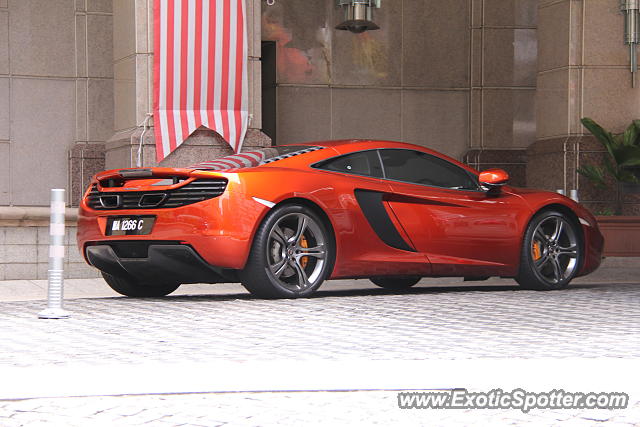 Mclaren MP4-12C spotted in Kuala Lumpur, Malaysia