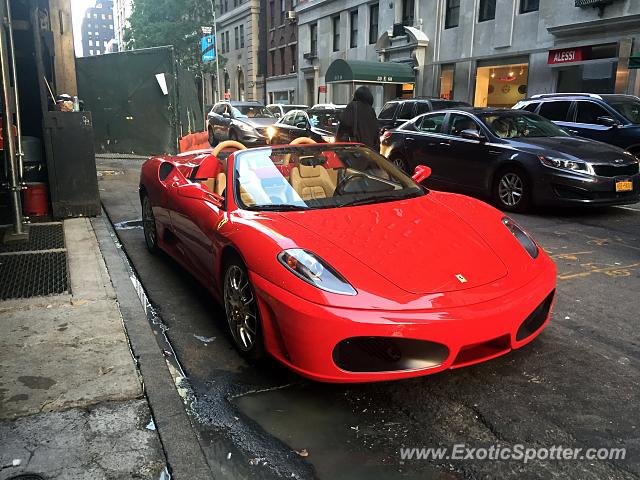 Ferrari F430 spotted in New York City, New York