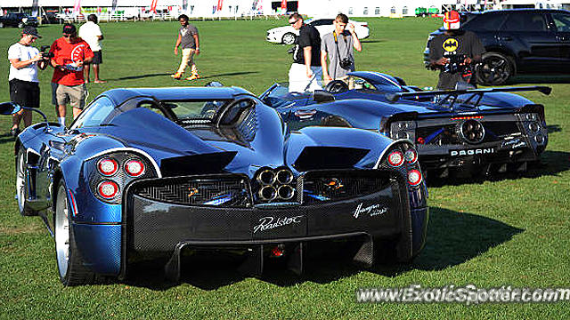 Pagani Huayra spotted in Farmington, Connecticut