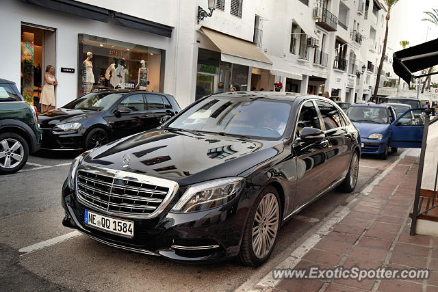 Mercedes Maybach spotted in Puerto Banus, Spain