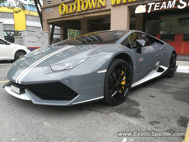 Lamborghini Huracan spotted in Kuala Lumpur, Malaysia