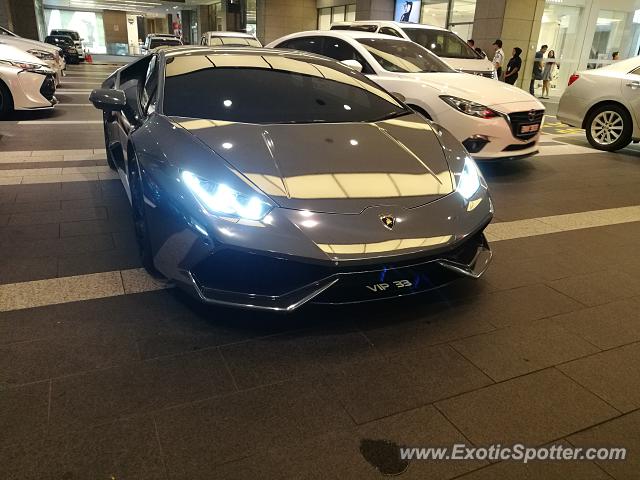 Lamborghini Huracan spotted in Kuala Lumpur, Malaysia