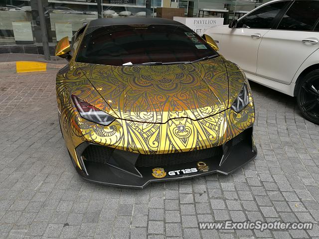 Lamborghini Huracan spotted in Kuala Lumpur, Malaysia